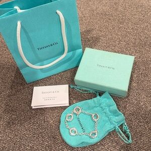 Rare Tiffany & Co. Silver O Toggle Bracelet